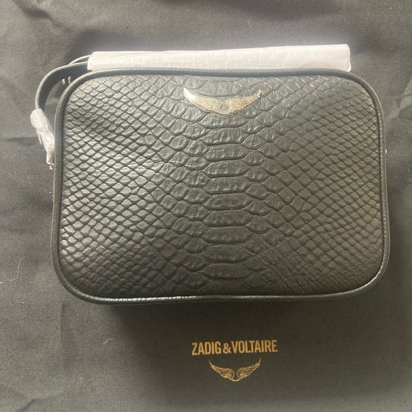 Zadig & Voltaire Black Leather Bag with Dustbag and Tags - Picture 2 of 15